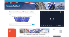 Desktop Screenshot of embassyauckland.com